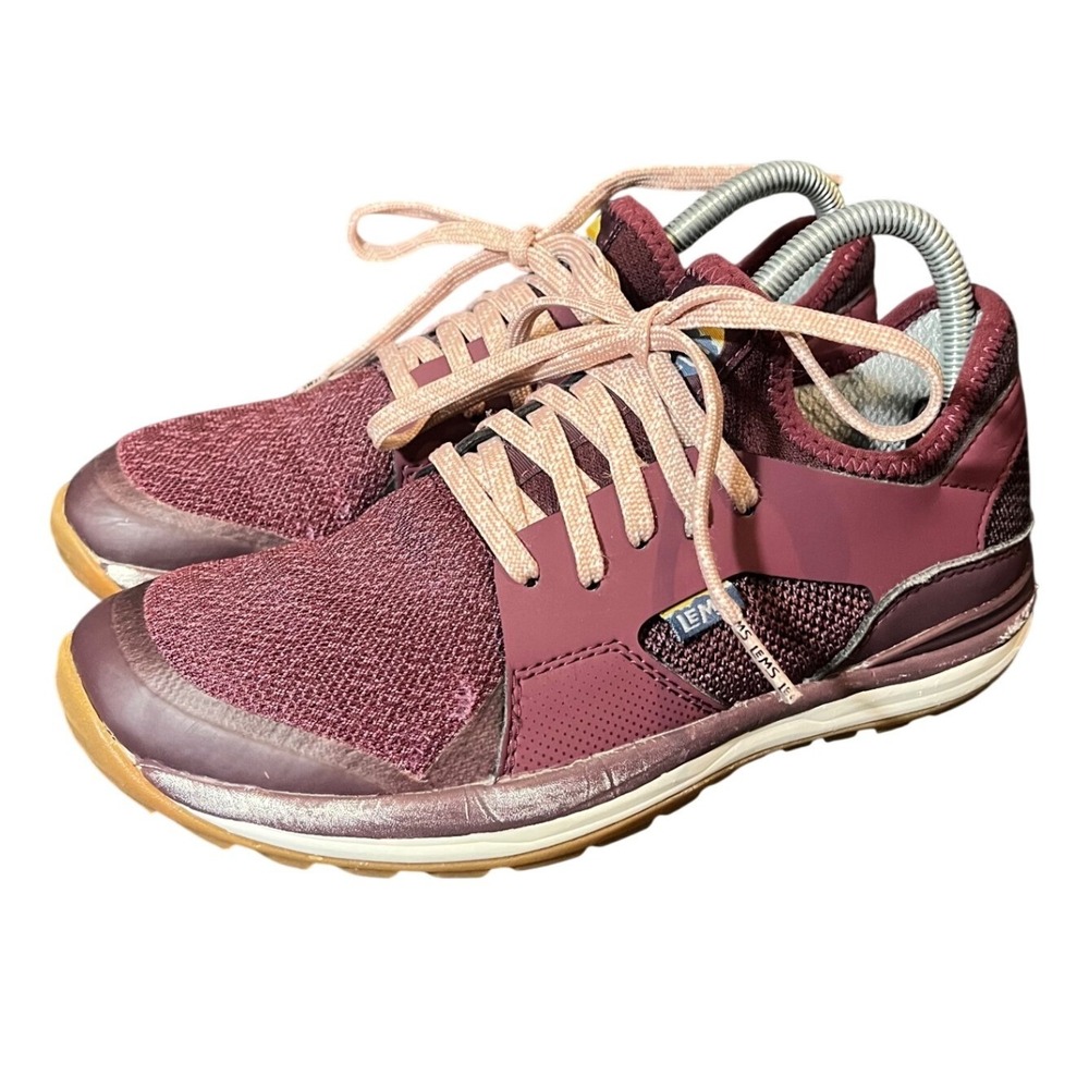 Lems Mesa Sneakers Womens 8 Rosewood Minimalist Barefoot Zero Drop Trail Shoes